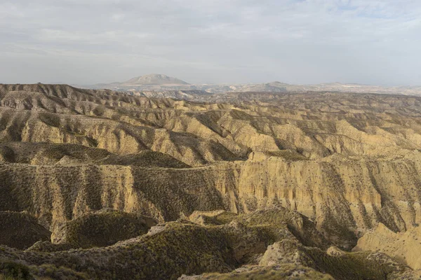 以色列的内盖夫沙漠美丽的风景 — 图库照片