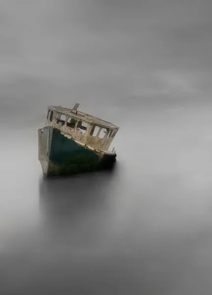 Маленький Човен Морі — стокове фото