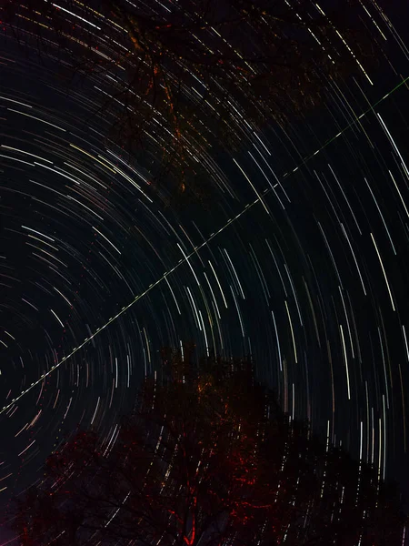 Abstrakter Hintergrund Mit Sternen Und Sternen — Stockfoto