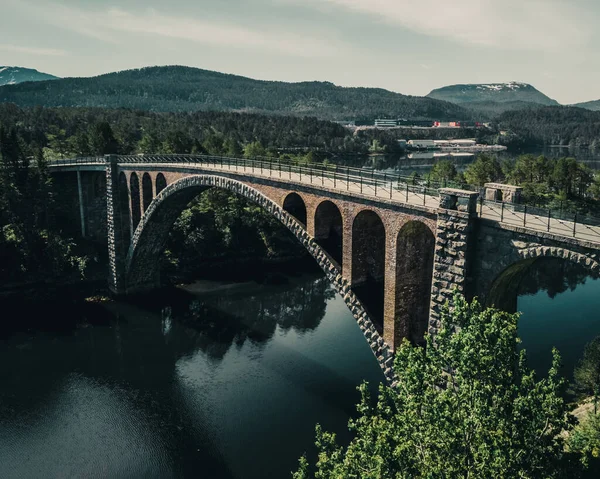 Híd Folyó Felett Város Bilbao — Stock Fotó