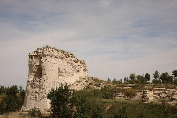 Las Ruinas Antigua Ciudad Del Monumento Más Famoso Norte Israel —  Fotos de Stock