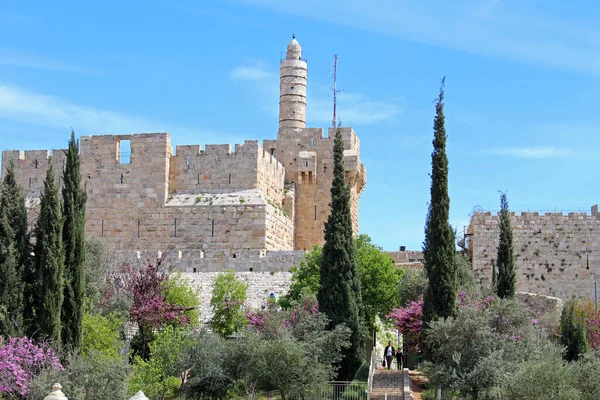 Jerusalem Israel Agosto 2017 Ciudad Vieja Del Foro Romano Antiguo — Foto de Stock