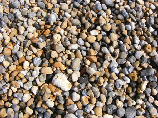 Галечные Камни Пляже — стоковое фото