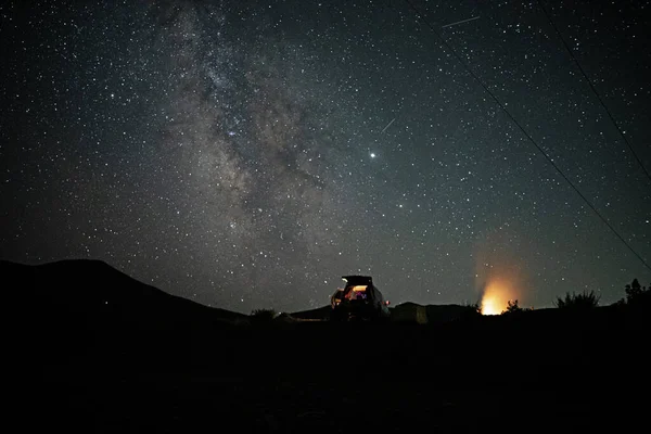 Milky Way Galaxy Night Sky — Stock Photo, Image
