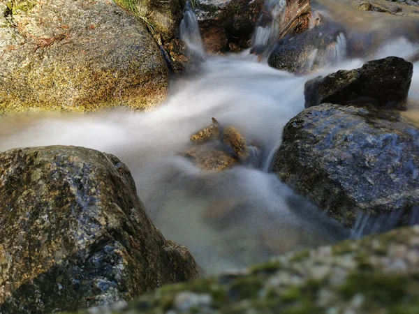 Krásný Vodopád Lese — Stock fotografie