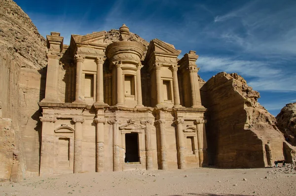 Ruines Antiques Petra Jordan — Photo
