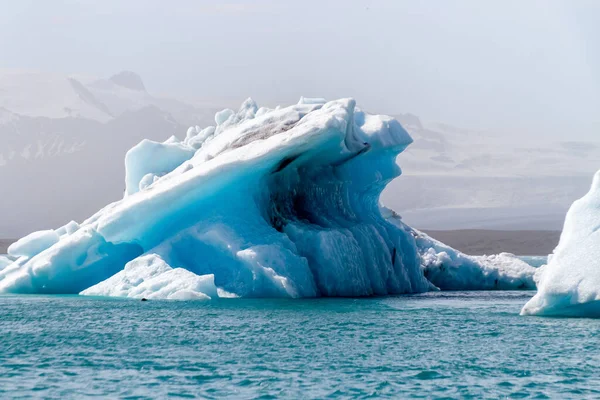 Karda Buzdağı — Stok fotoğraf