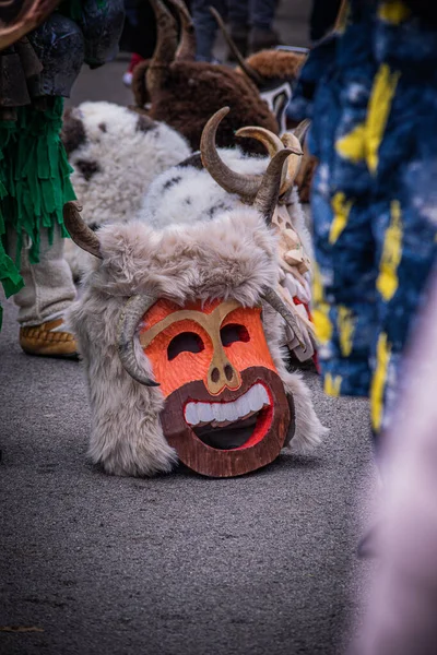 Nahaufnahme Einer Traditionellen Karnevalsmaske — Stockfoto
