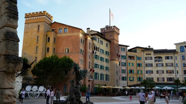 Rome Italy June 2017 Old City Barcelona — Stock Photo, Image