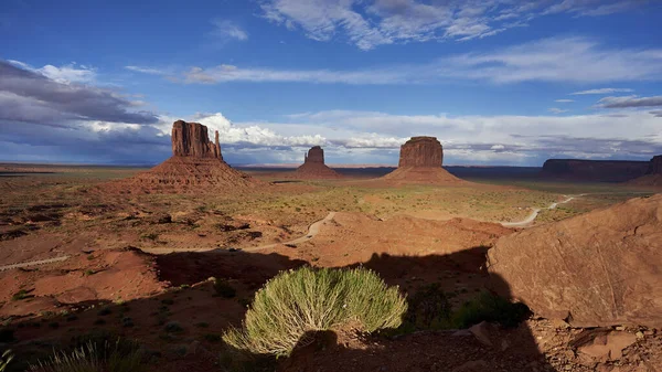 Долина Монументу Сході Арізона — стокове фото