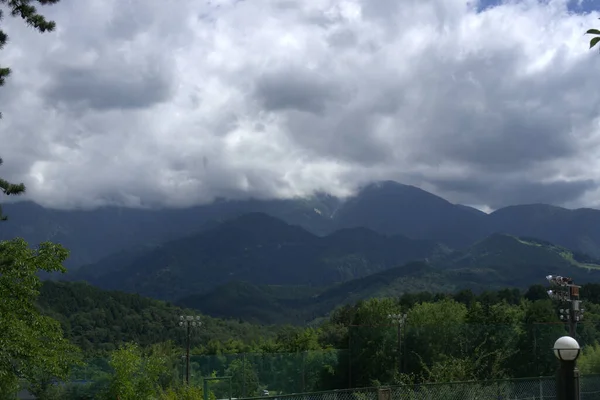 Schöne Aussicht Auf Die Berge — Stockfoto