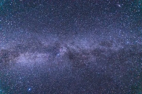 Ciel Nocturne Avec Voie Lactée Galaxie Avec Étoiles — Photo