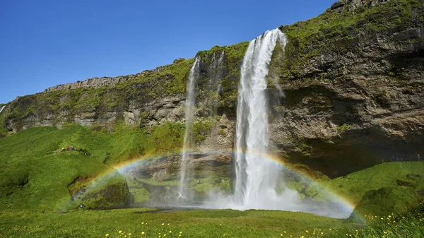 Bella Cascata Montagna — Foto Stock