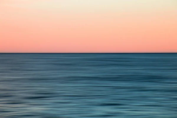 Smuk Solnedgang Havet - Stock-foto