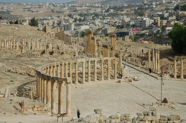 Rovine Dell Antica Città Gerusalemme Israele — Foto Stock