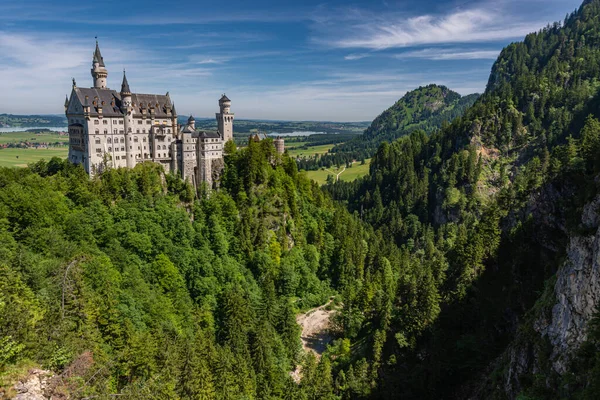 Increíble Paisaje Montaña Con Árboles Verdes — Foto de Stock