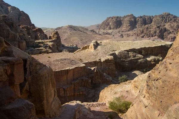 Antiche Rovine Della Petra Giordano — Foto Stock