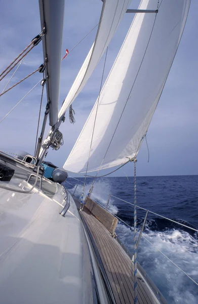 Zeilboot Race Zee — Stockfoto
