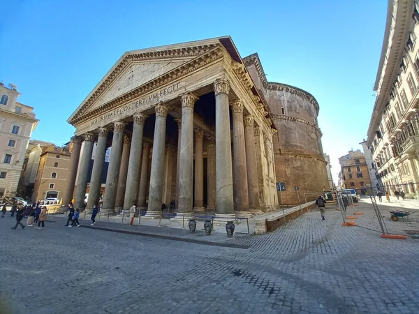 Rom Italien Juli 2017 Das Pantheon Der Stadt Paris Sommer — Stockfoto