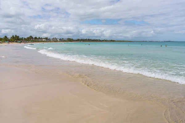 Beautiful Tropical Beach White Sand Blue Sky — Stock Photo, Image