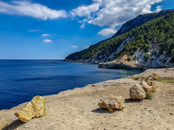 Vacker Utsikt Över Havet Kusten — Stockfoto