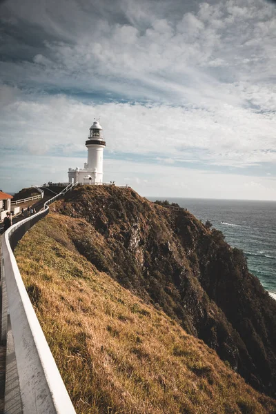 Leuchtturm Der Küste Des Atlantiks — Stockfoto