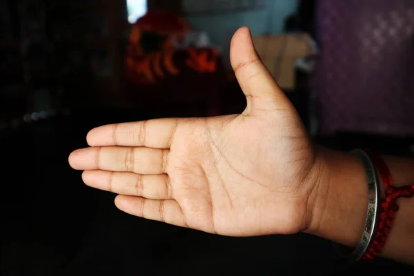 Mano Una Mujer Mano — Foto de Stock