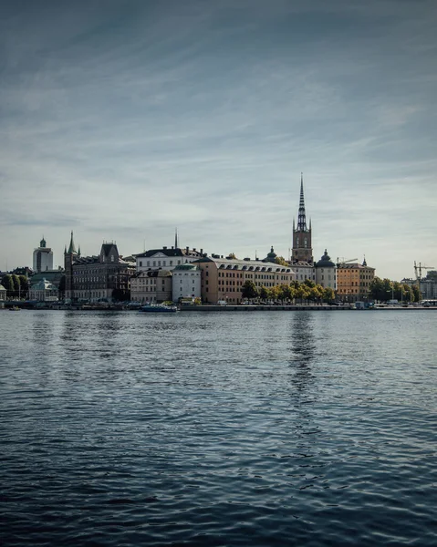 Вид Город Стокхольм Швеции — стоковое фото