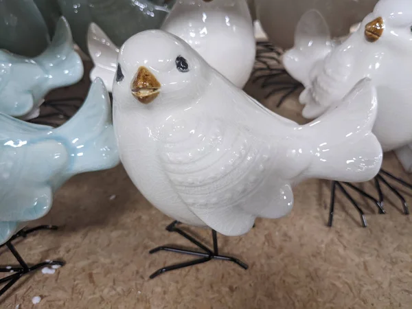 Λευκός Άγγελος Μορφή Πουλιού — Φωτογραφία Αρχείου