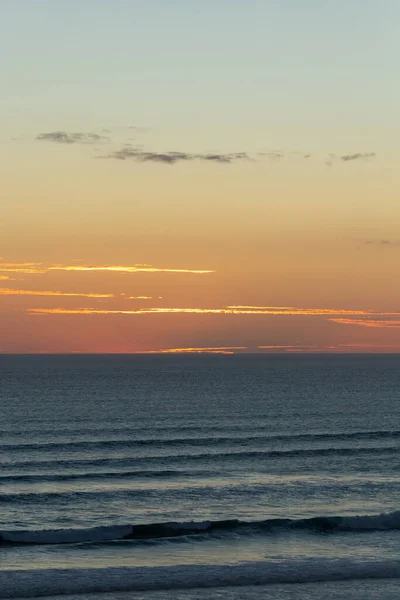 Прекрасний Захід Сонця Над Морем — стокове фото