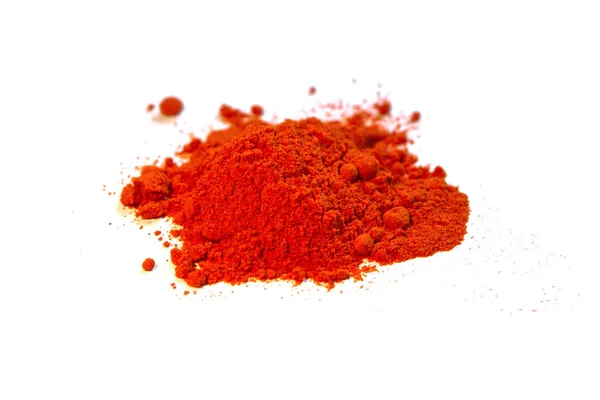 Rode Chili Peper Witte Achtergrond — Stockfoto