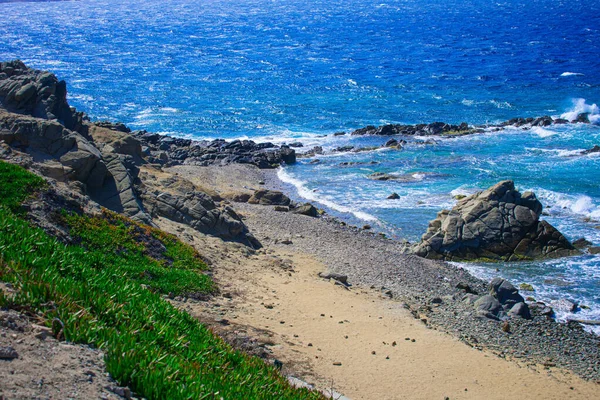 Belle Vue Sur Côte Mer — Photo