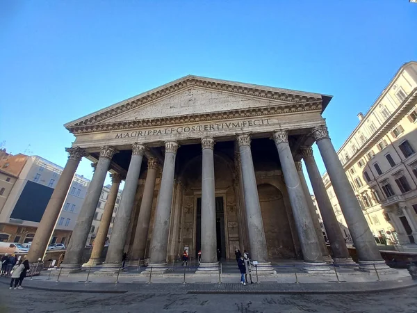 Pantheon Byggnaden Staden Rom — Stockfoto