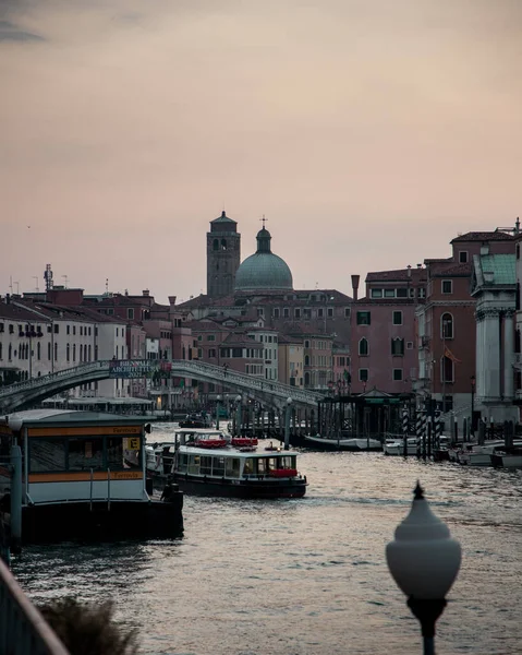Венеція Італія Четвер 2017 Року Вигляд Гранд Канал Місті Столиці — стокове фото
