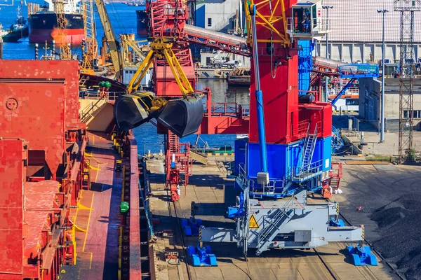 Cargo Ship Port — Stock Photo, Image