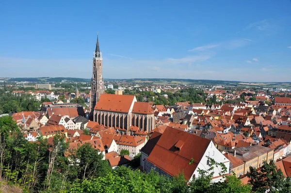 Utsikt Över Den Gamla Staden Nürnberg Tyskland — Stockfoto