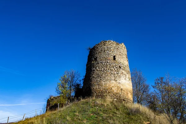 Het Kasteel Van Oude Stad Van Stad — Stockfoto