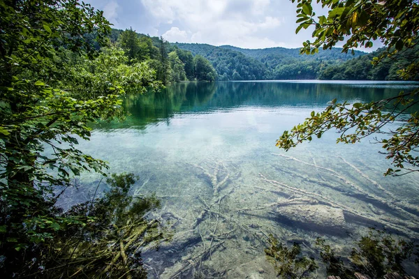 Piękny Widok Jezioro — Zdjęcie stockowe