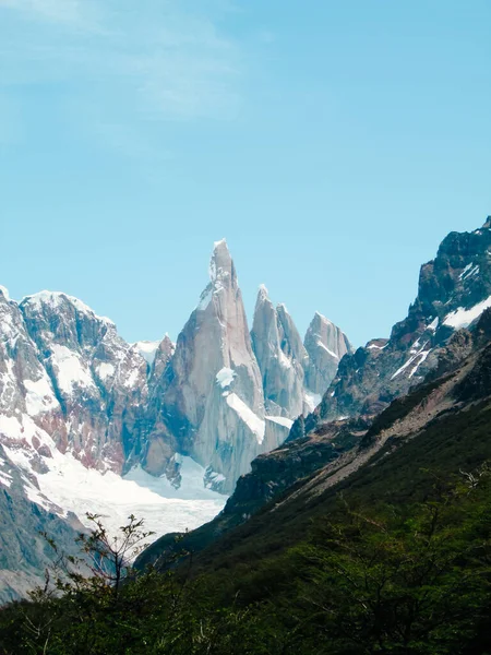 Schöne Sicht Auf Die Berge Naturlandschaft — Stockfoto