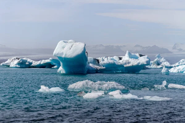 Iceberg Glace Dans Neige — Photo