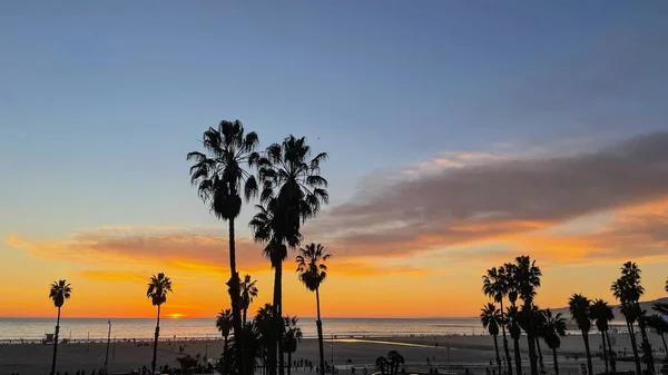 Hermoso Atardecer Sobre Mar — Foto de Stock