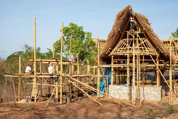 木造住宅の建設現場 — ストック写真