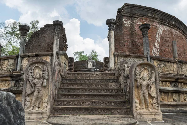 Ancien Temple Dans Ville Thaïlande — Photo