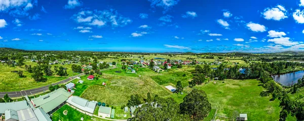 Vista Aérea Ciudad Isla Del Estado Del Paisaje Más Hermoso —  Fotos de Stock