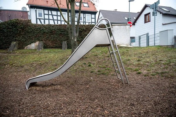 Ein Kleines Haus Garten — Stockfoto