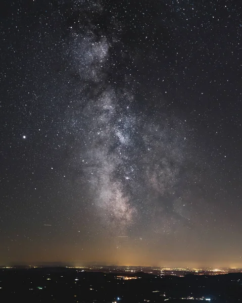 Galaxia Vía Láctea Cielo — Foto de Stock