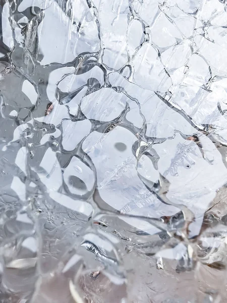 Abstract Background Damaged Frozen Surface — Stock Photo, Image