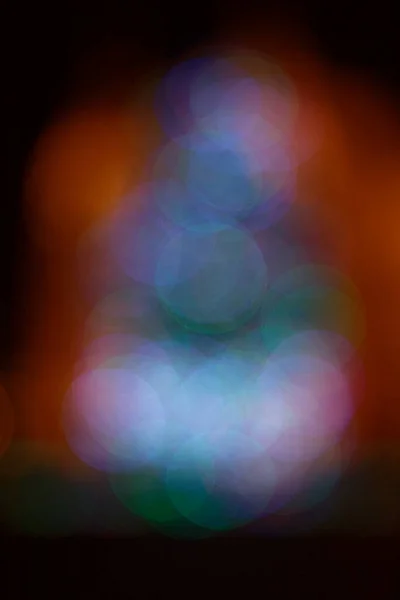 Fundo Abstrato Com Luzes Bokeh — Fotografia de Stock