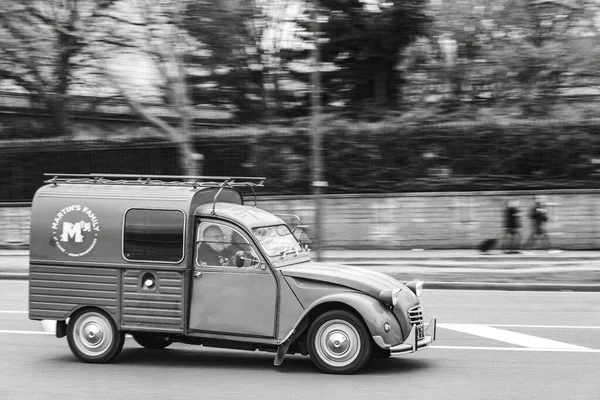 Close View Vintage Car Street — Stock Photo, Image