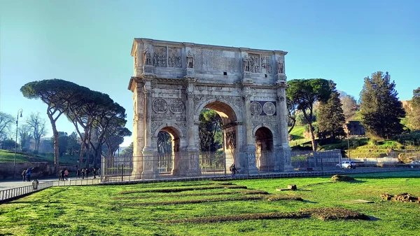 Roma Italia Circa Septiembre 2019 Las Ruinas Ciudad Del Foro — Foto de Stock